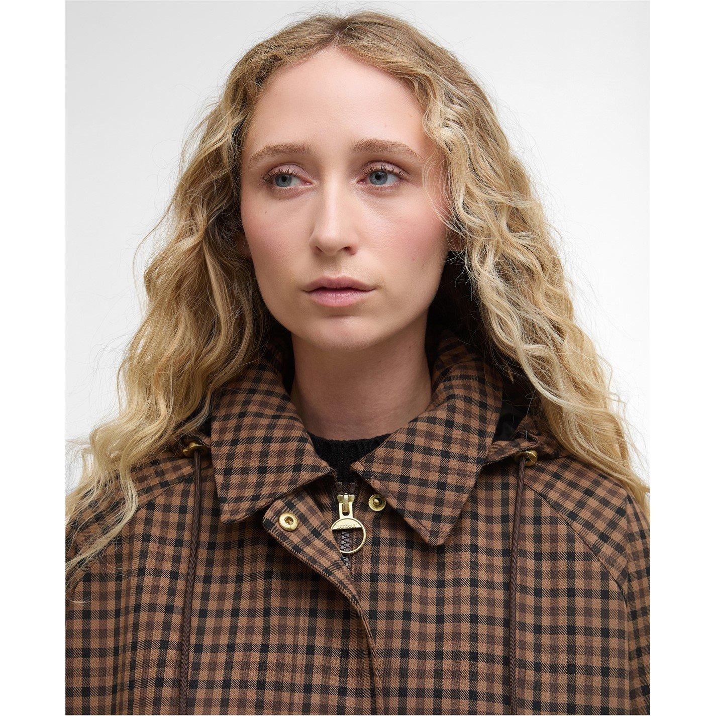 Barbour Womens Audrey Showerproof Hooded Long Sleeve Rain Anorak