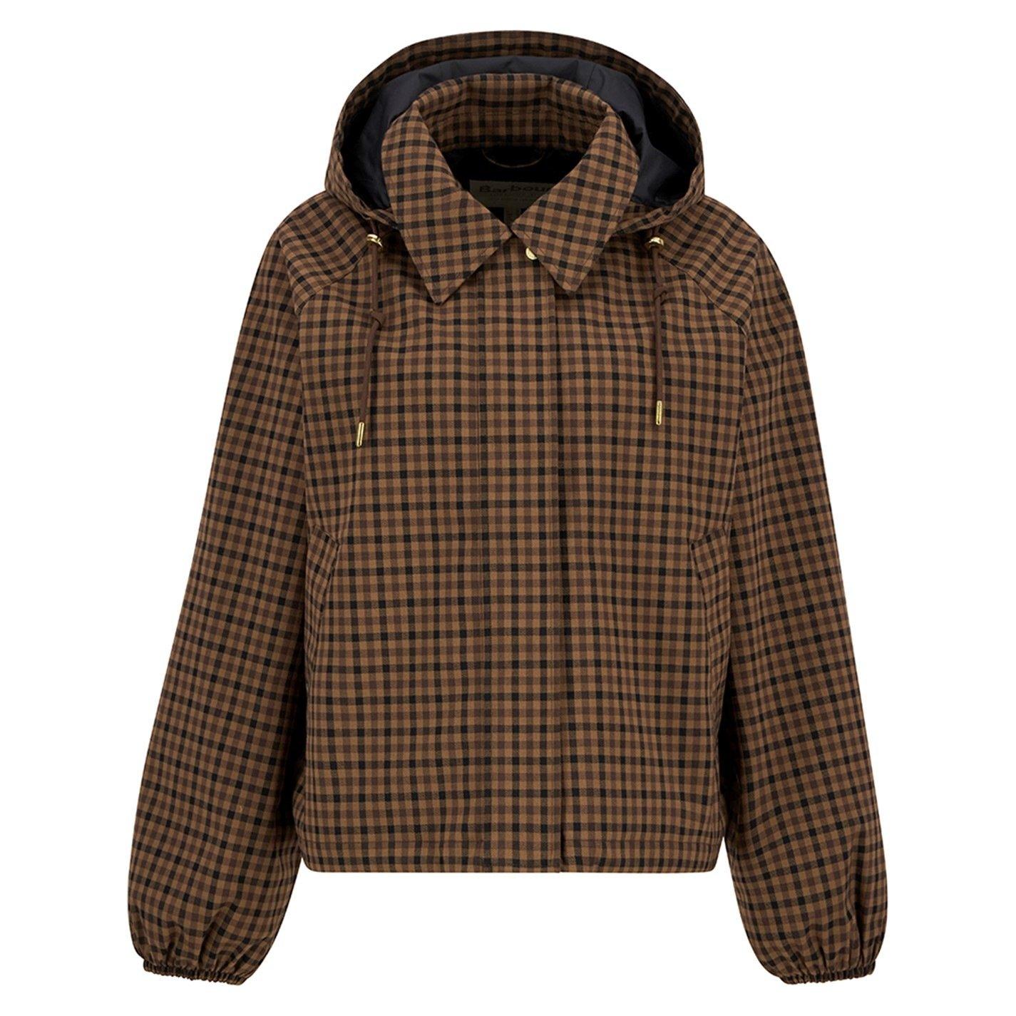 Barbour Womens Audrey Showerproof Hooded Long Sleeve Rain Anorak