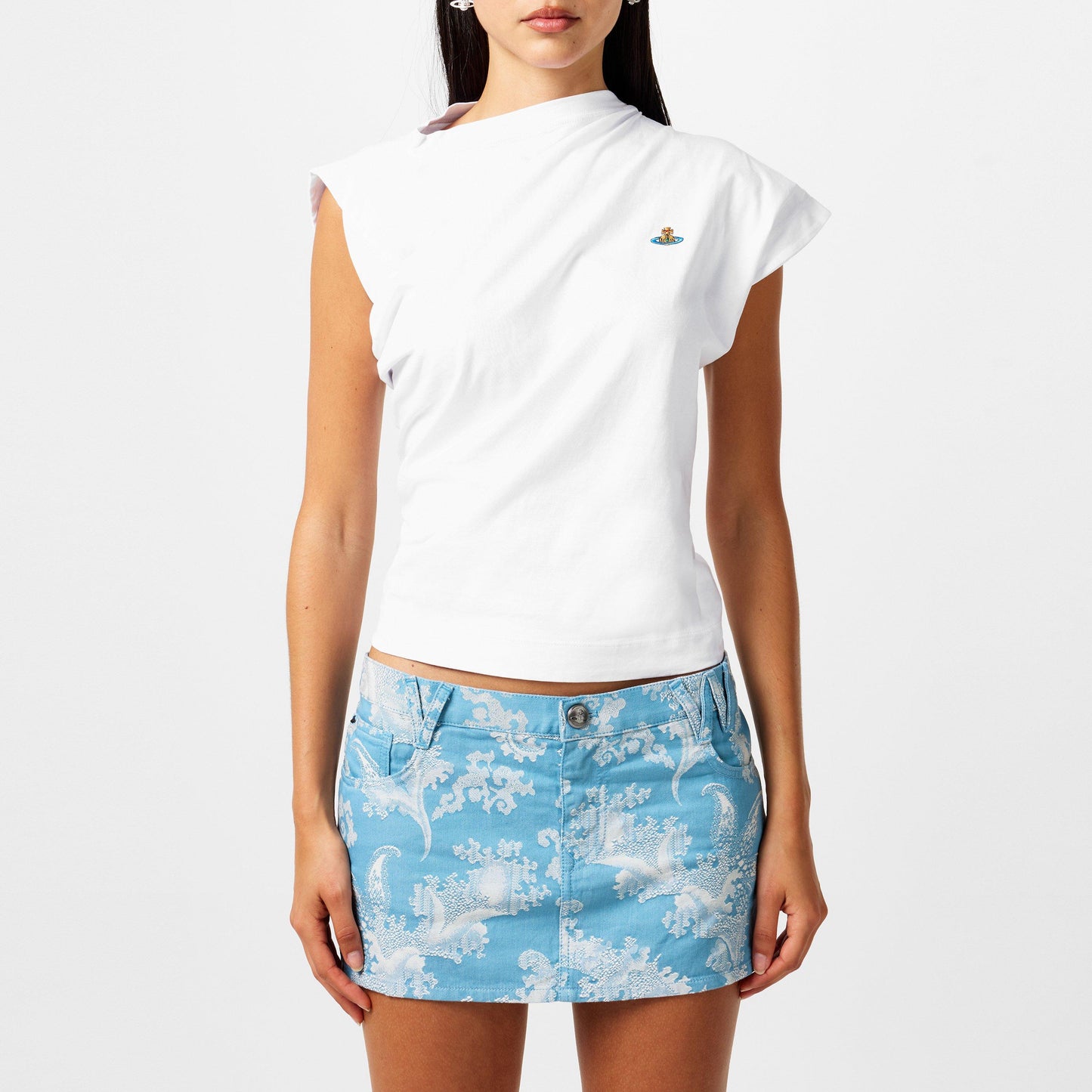 Vivienne Westwood Women's Logo Cotton Hebo Top T-Shirt