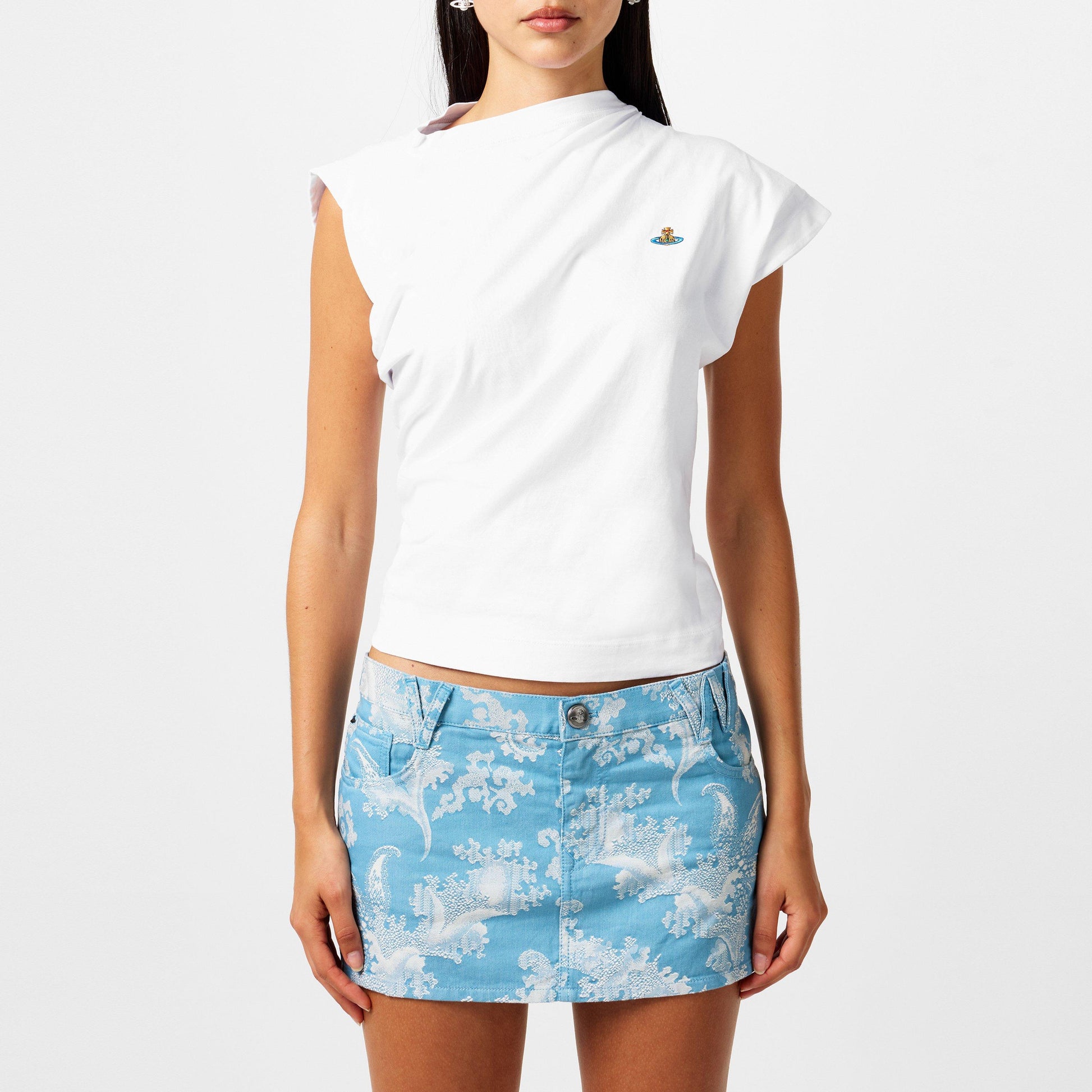 Vivienne Westwood Women's Logo Cotton Hebo Top T-Shirt
