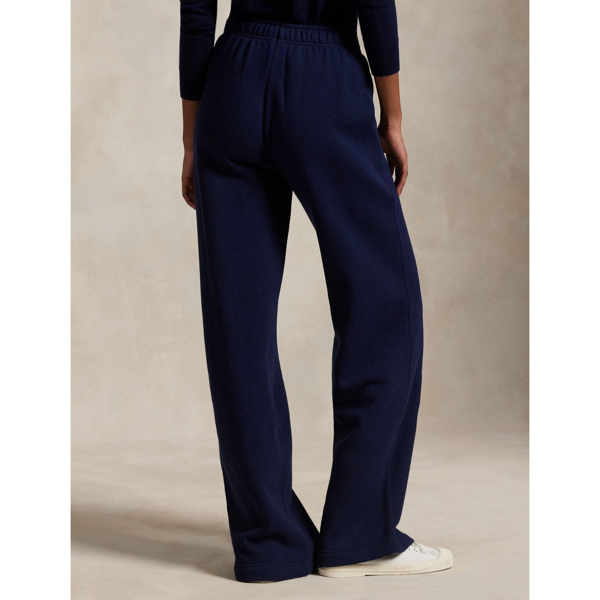 Polo Ralph Lauren Women's Wide Leg Open Hem Fleece Jogging Bottoms