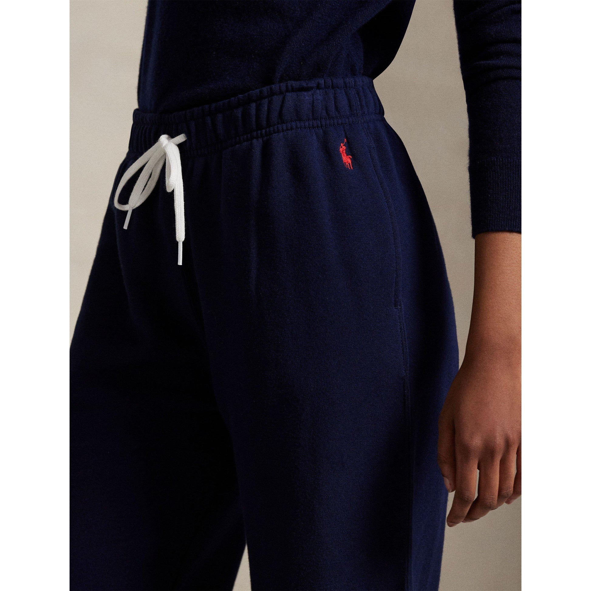 Polo Ralph Lauren Women's Wide Leg Open Hem Fleece Jogging Bottoms