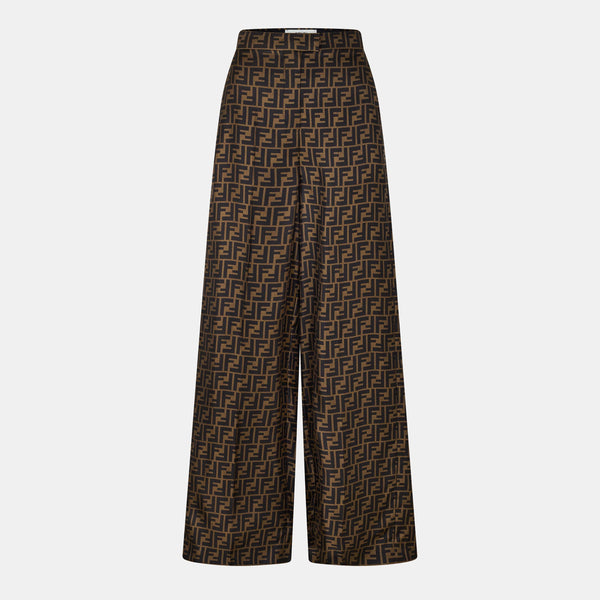 Fendi Women's Italian Wide Leg Trousers