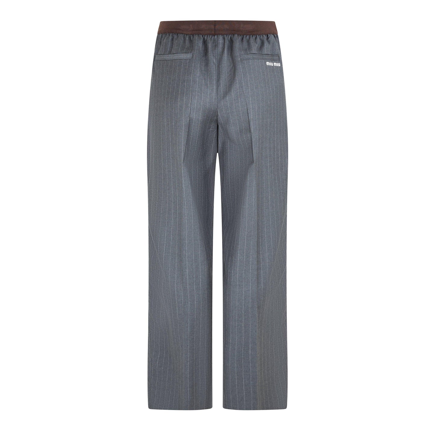Miu Miu Women's Open Cuff Woven Tracksuit Joggers