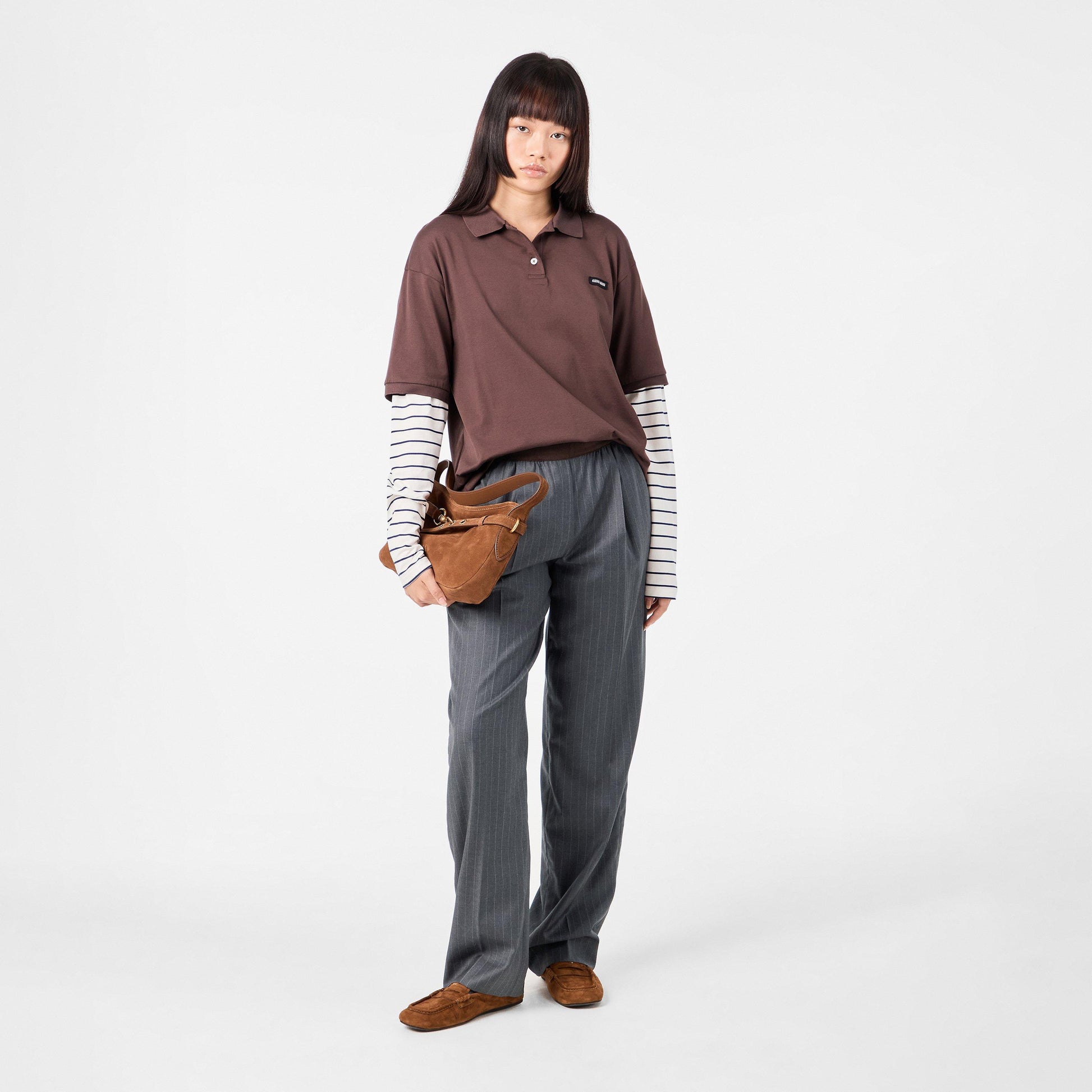 Miu Miu Women's Open Cuff Woven Tracksuit Joggers