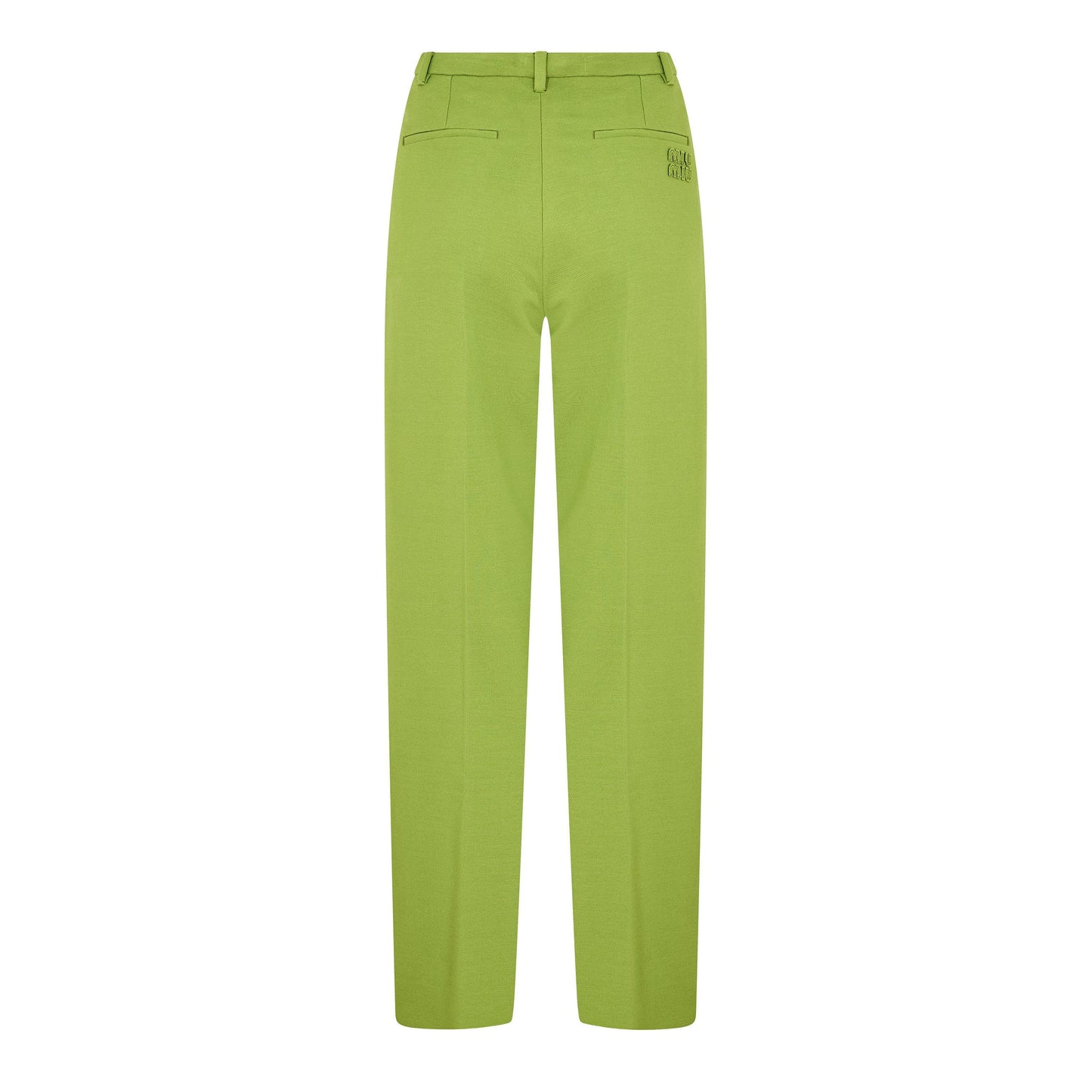 Miu Miu Women's High Rise Wide Leg Trousers