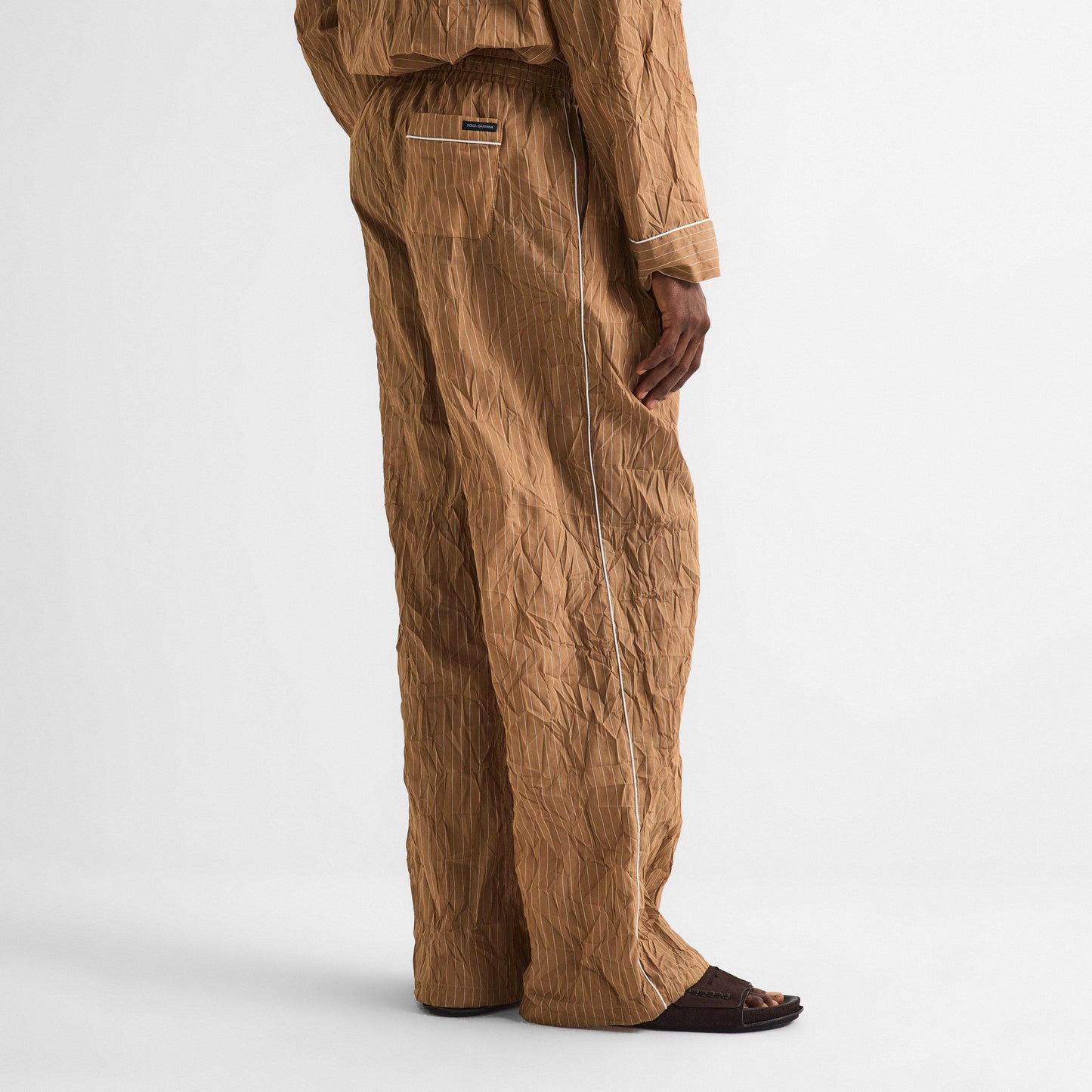 Dolce and Gabbana Men's Wide Leg Trousers