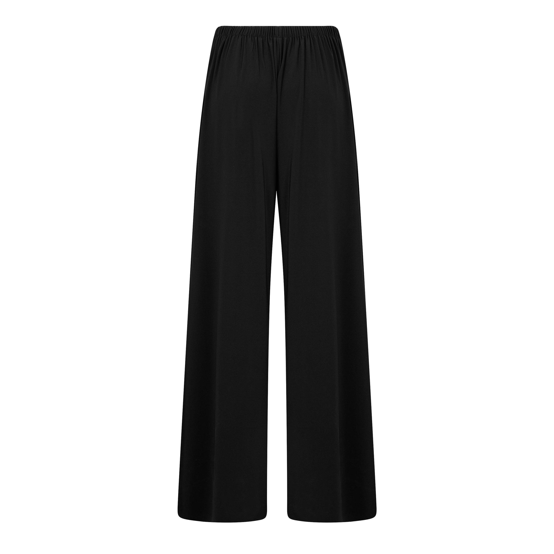 Norma Kamali Women's Pleat Pant Wide Leg Trousers