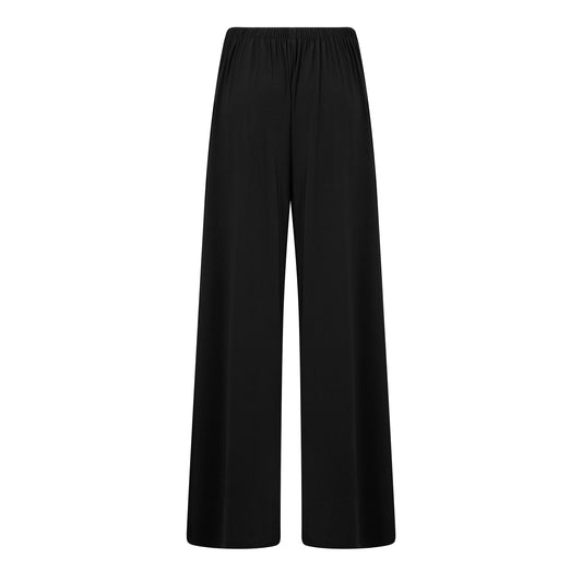 Norma Kamali Women's Pleat Pant Wide Leg Trousers