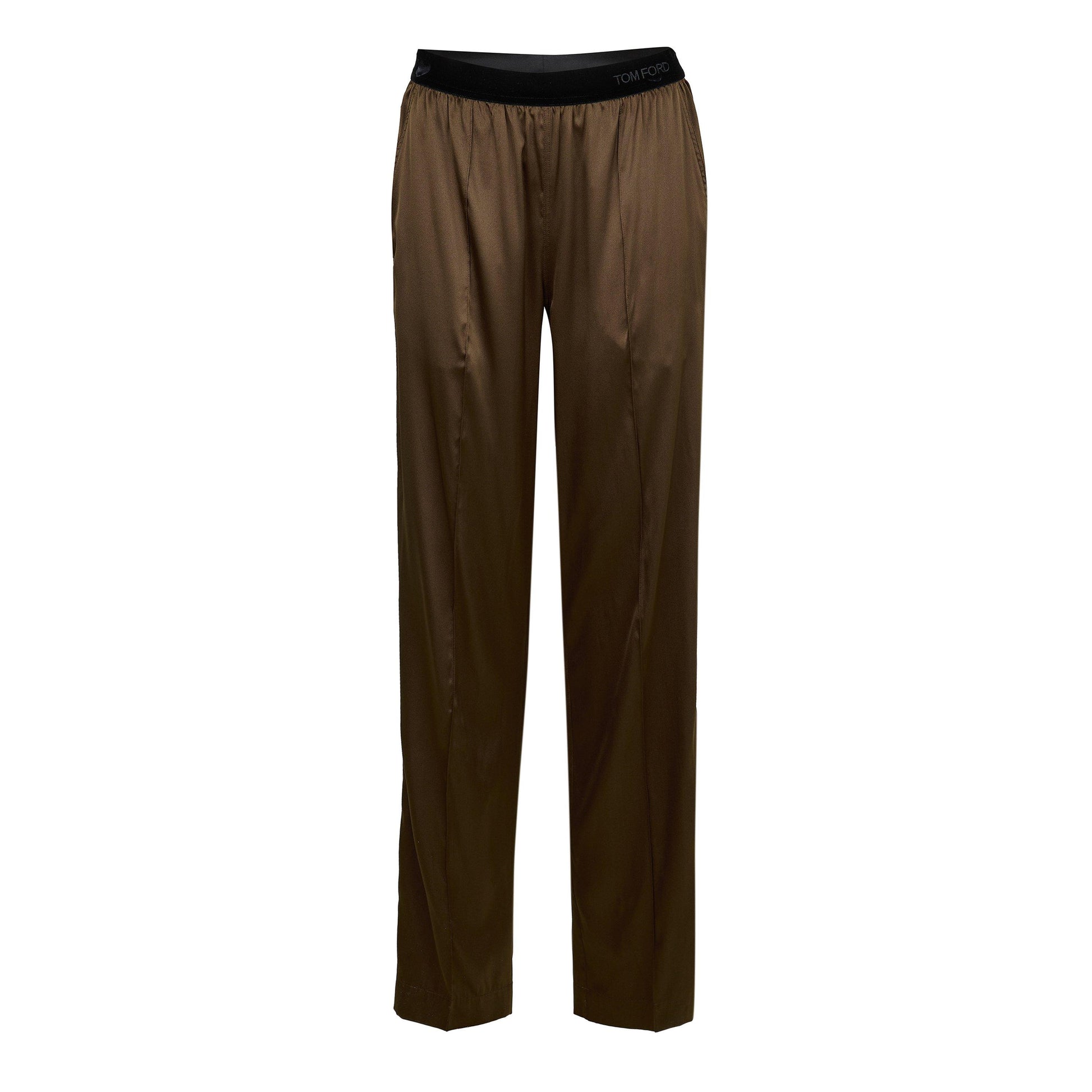 Tom Ford Women's Silk Wide Leg Trousers