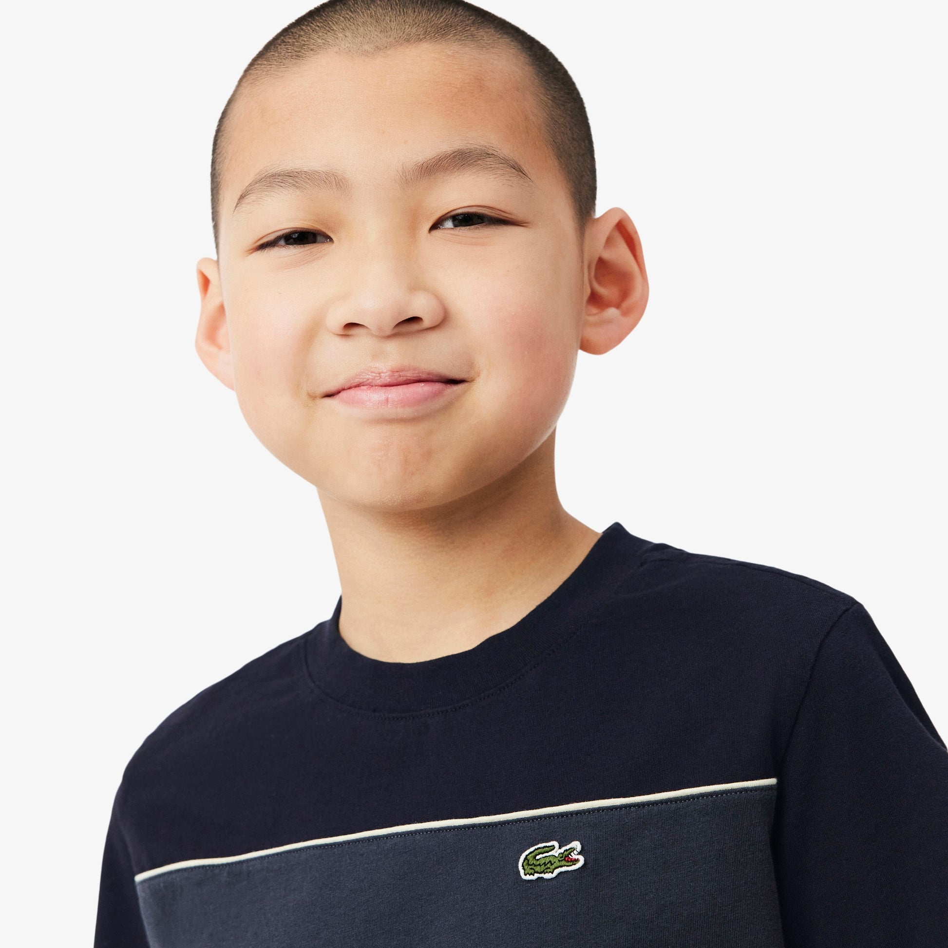Cotton Colour-Block T-shirt