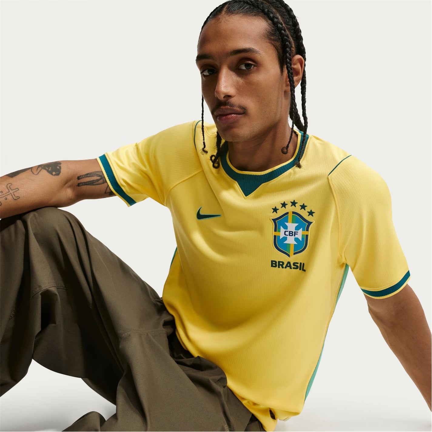 Nike Brazil World Cup 2026 Mens Home Jersey