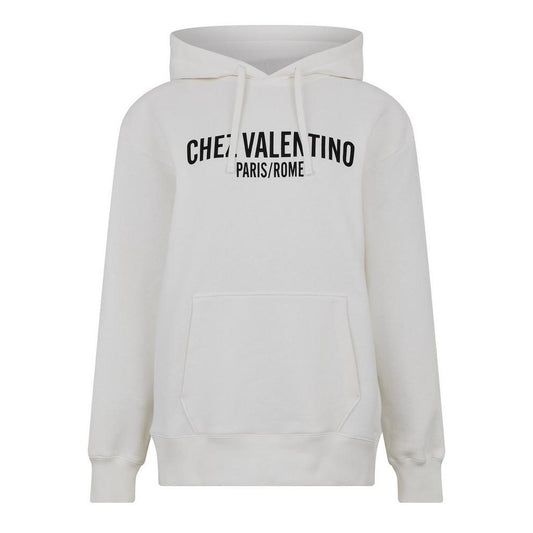 Valentino Women's Logo Pull Over Hoodie