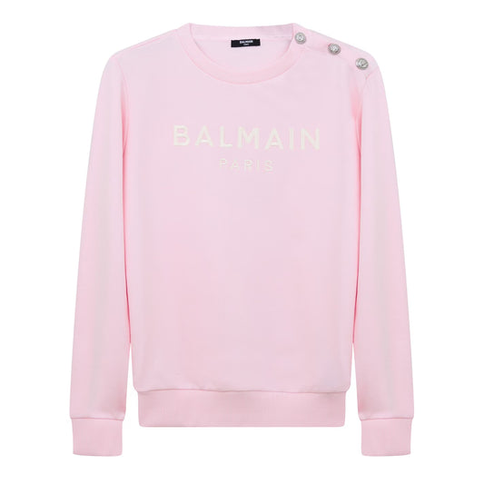Embroidered Paris Sweatshirt Juniors