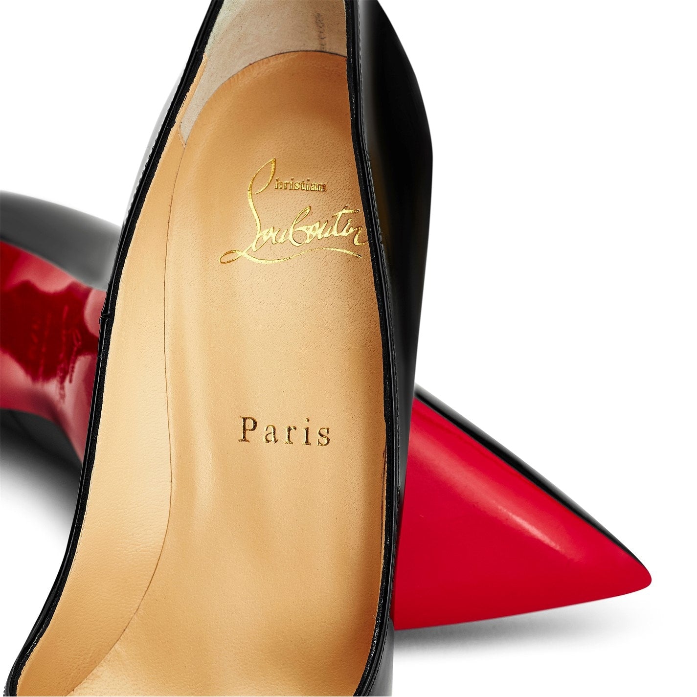 Women's Kate Leather Pumps, 100mm