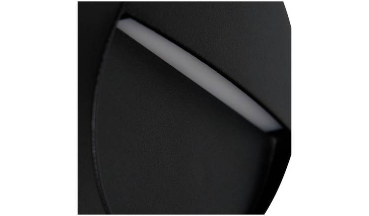 Zink BRIA IP54 Black LED Round Outdoor Guide Light