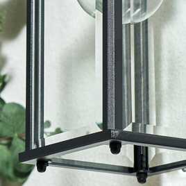 Zink CEDAR IP23 Black Outdoor Wall Lantern