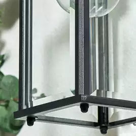 Zink CEDAR IP23 Black Outdoor Wall Lantern