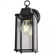 Zink CEDAR IP23 Black Outdoor Wall Lantern