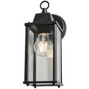 Zink CEDAR IP23 Black Outdoor Wall Lantern
