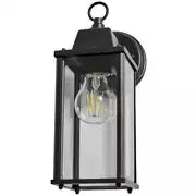 Zink CEDAR IP23 Black Outdoor Wall Lantern
