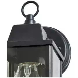 Zink CEDAR IP23 Black Outdoor Wall Lantern