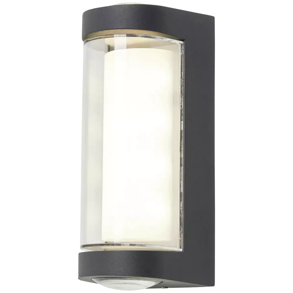 Zink CURV IP54 Anthracite LED Outdoor Wall Light