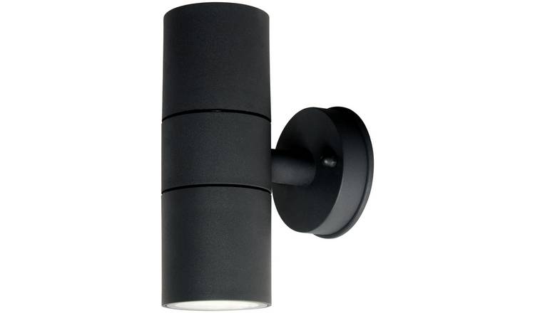 Coast FERN IP65 Black Outdoor Wall Up and Down Light