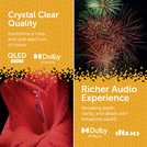 Bush 50 50QT24SB Inch Smart 4K UHD HDR QLED TiVo Freely TV