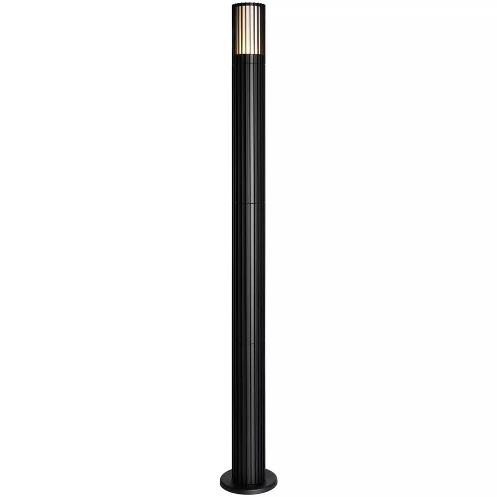 Zink IVY IP44 Black Adjustable Outdoor Post Light