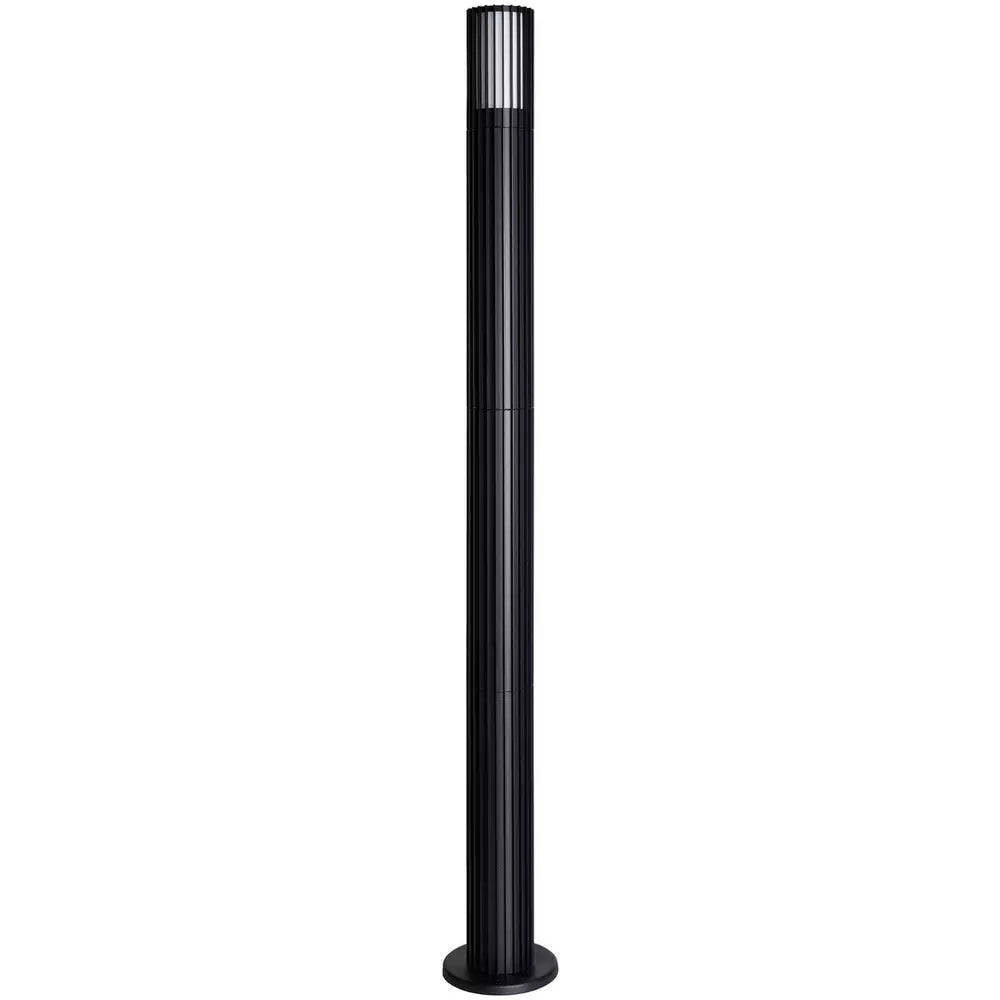 Zink IVY IP44 Black Adjustable Outdoor Post Light