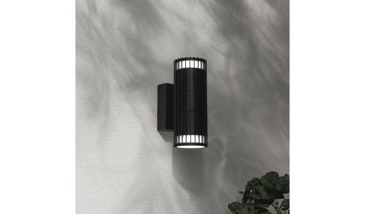 Zink IVY IP65 Black Outdoor Wall Up and Down Light