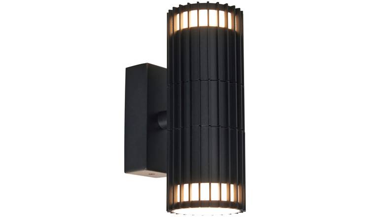 Zink IVY IP65 Black Outdoor Wall Up and Down Light
