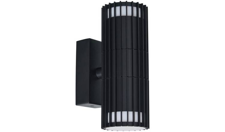Zink IVY IP65 Black Outdoor Wall Up and Down Light
