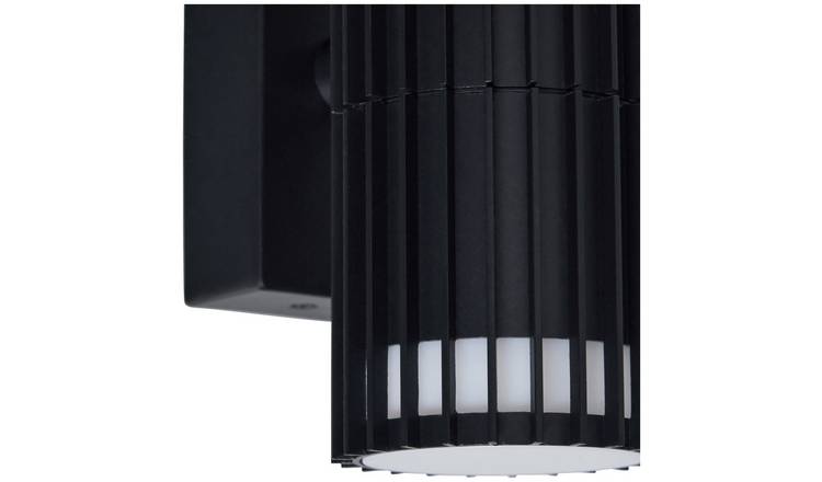 Zink IVY IP65 Black Outdoor Wall Up and Down Light