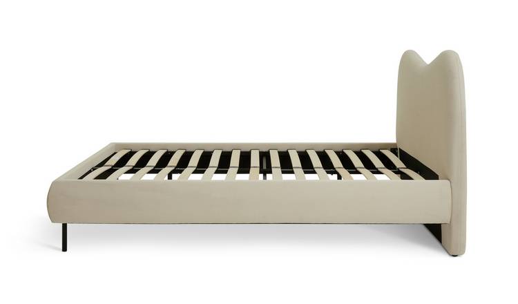 Habitat Orton Small Double Fabric Bed Frame - Natural