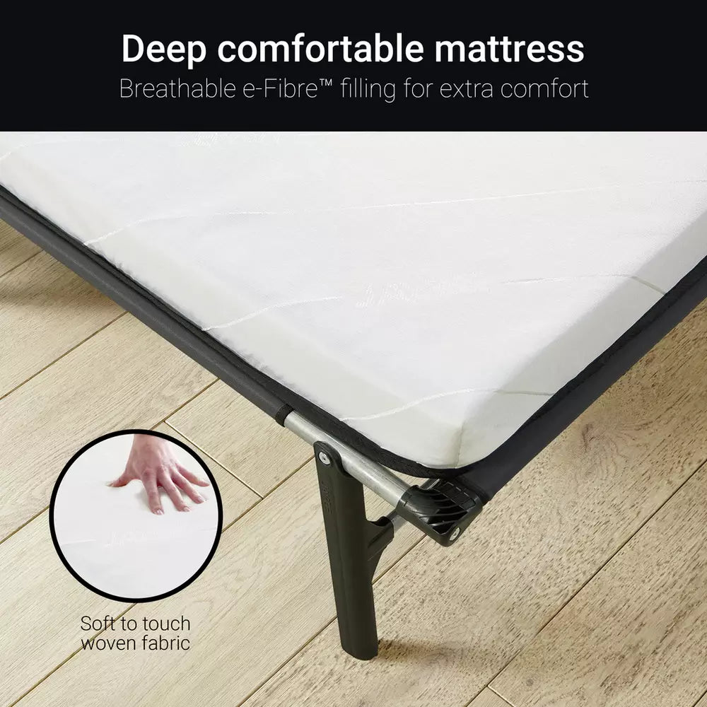 Jay-Be Rollaway Folding Bed with e-Fibre Mattress - Single