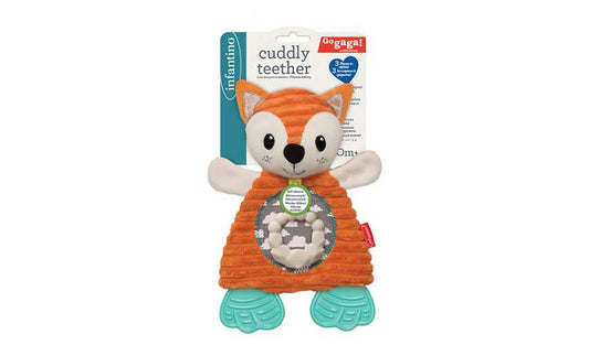 Infantino Fox Cuddly Teether Toy