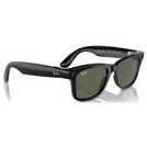Ray-Ban Meta Wayfarer L - Shiny Black, G15 Green