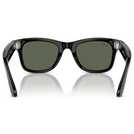 Ray-Ban Meta Wayfarer L - Shiny Black, G15 Green