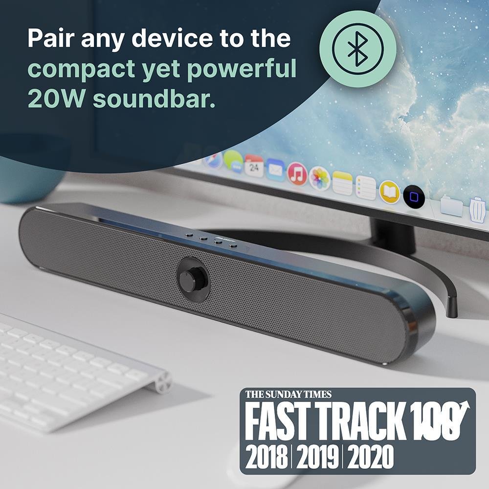 Majority Atlas Bluetooth PC Sound Bar