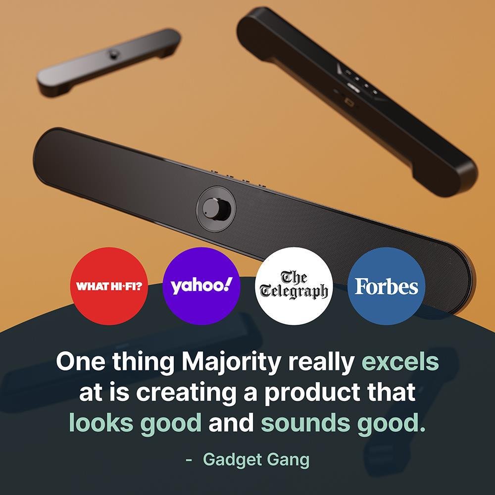 Majority Atlas Bluetooth PC Sound Bar