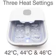 Rio Deluxe Foldaway Foot Spa Bath