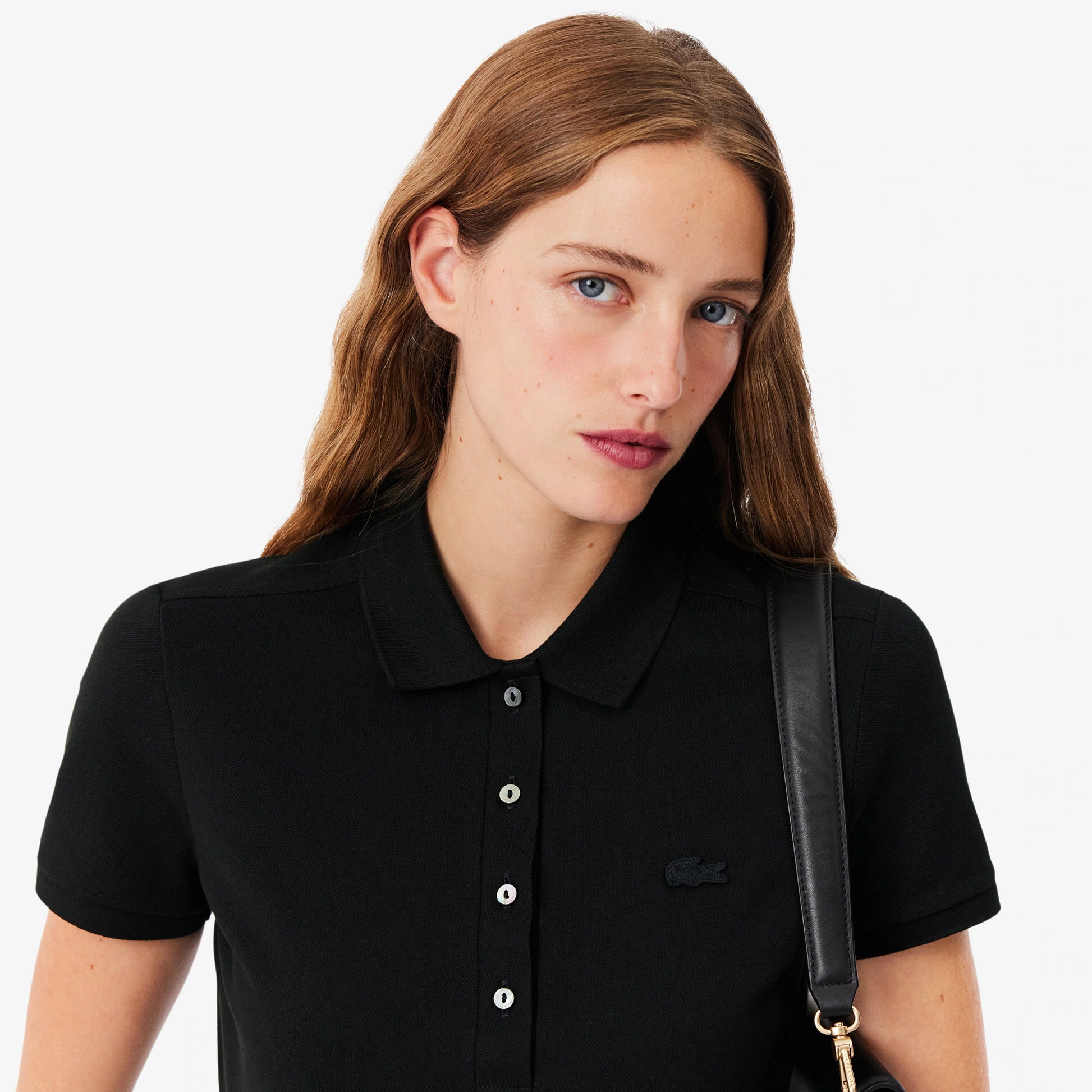 L.12.D Slim Fit Stretch Piqué Polo Shirt