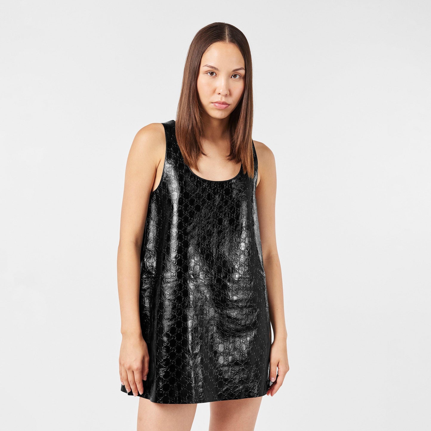 Gucci GG Embossed Mini Dress