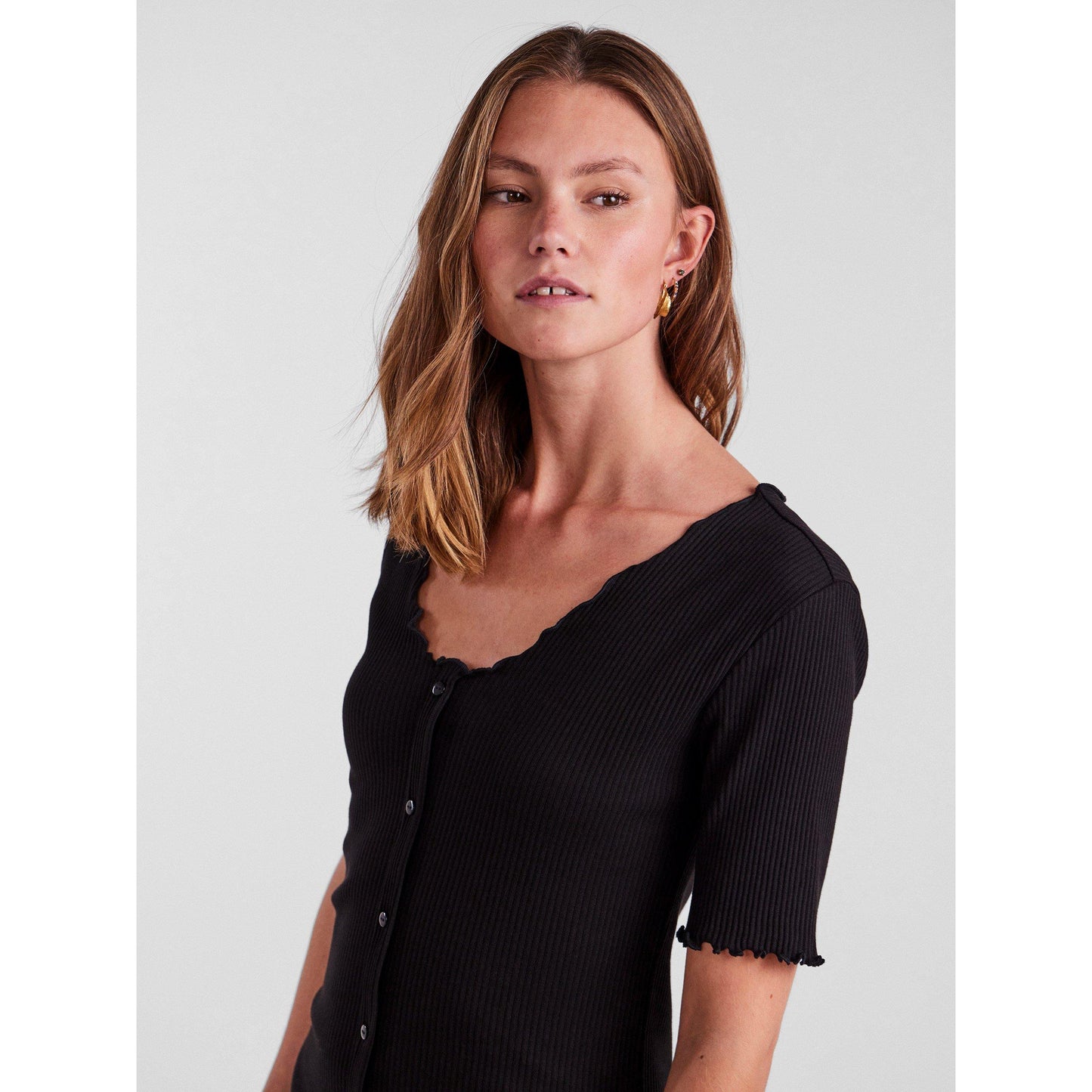 Pieces Women's Nukisa V-Neck Mini Dress