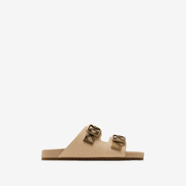 Raffia-effect Urchin Sandals