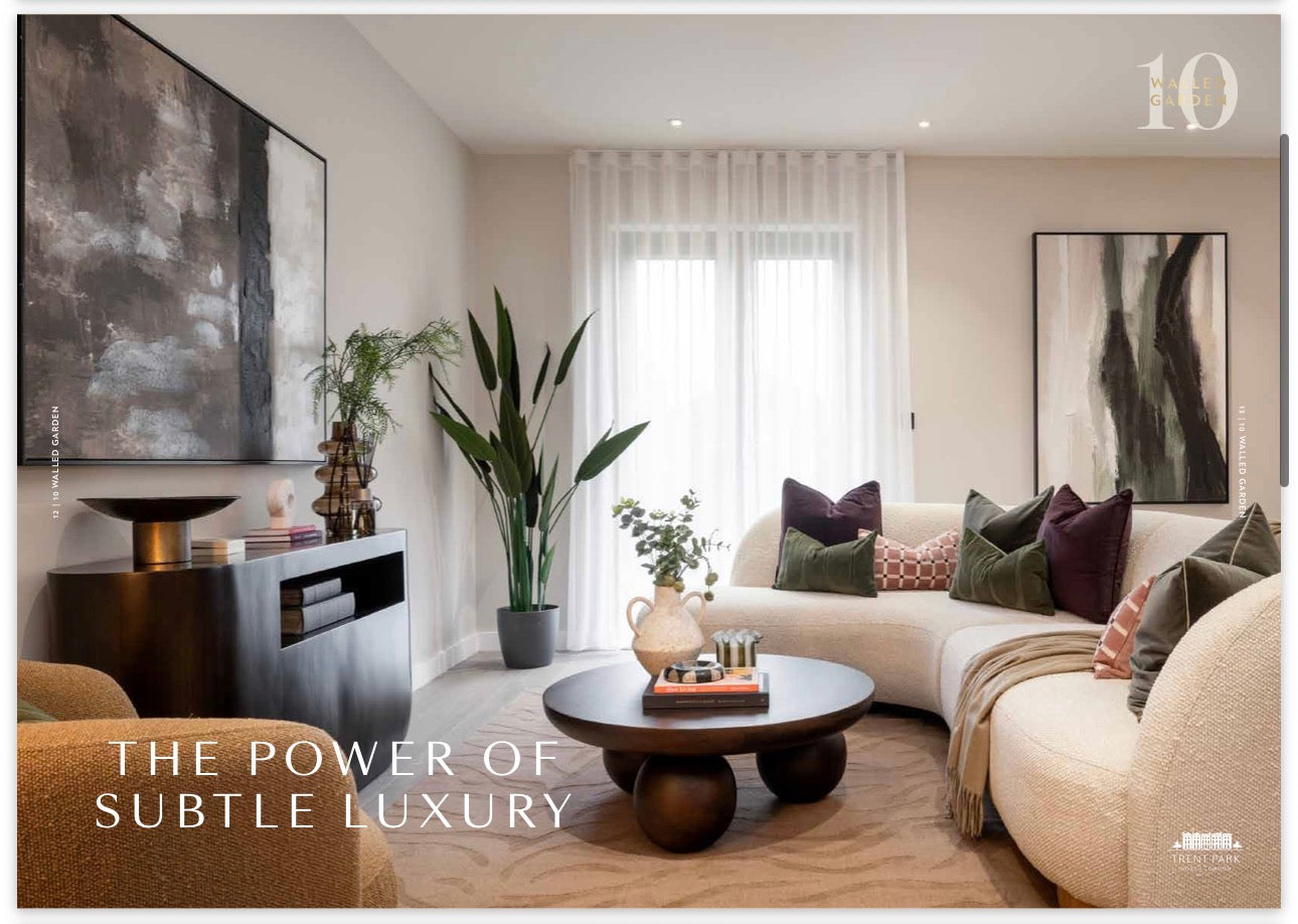 Trent Park — 1 2 3 4 and 5 Bedroom Family Homes — Luxury Town Houses — Apartments — Duplexes — Historic Country Estate — Modern Wellness Amenities — Enfield London — New ✨