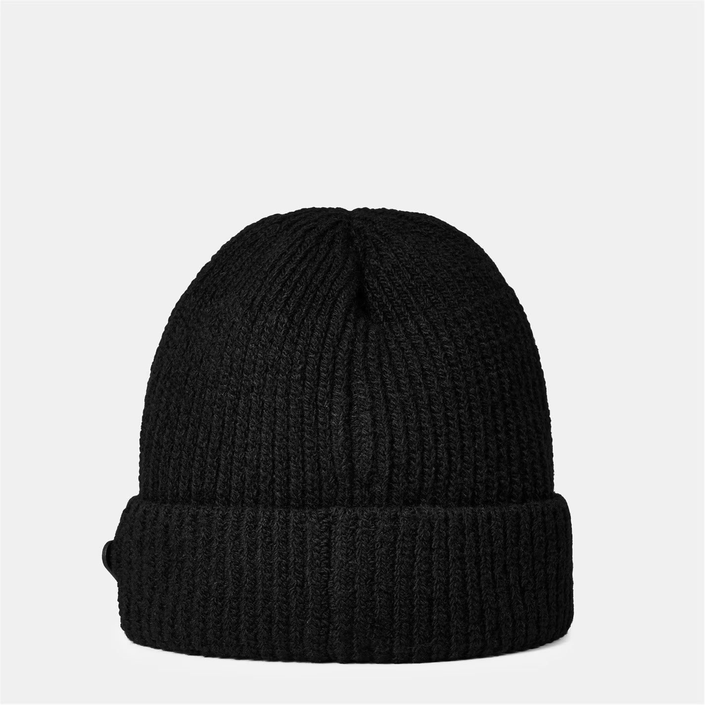 Men'S Wool Badge Logo Beanie