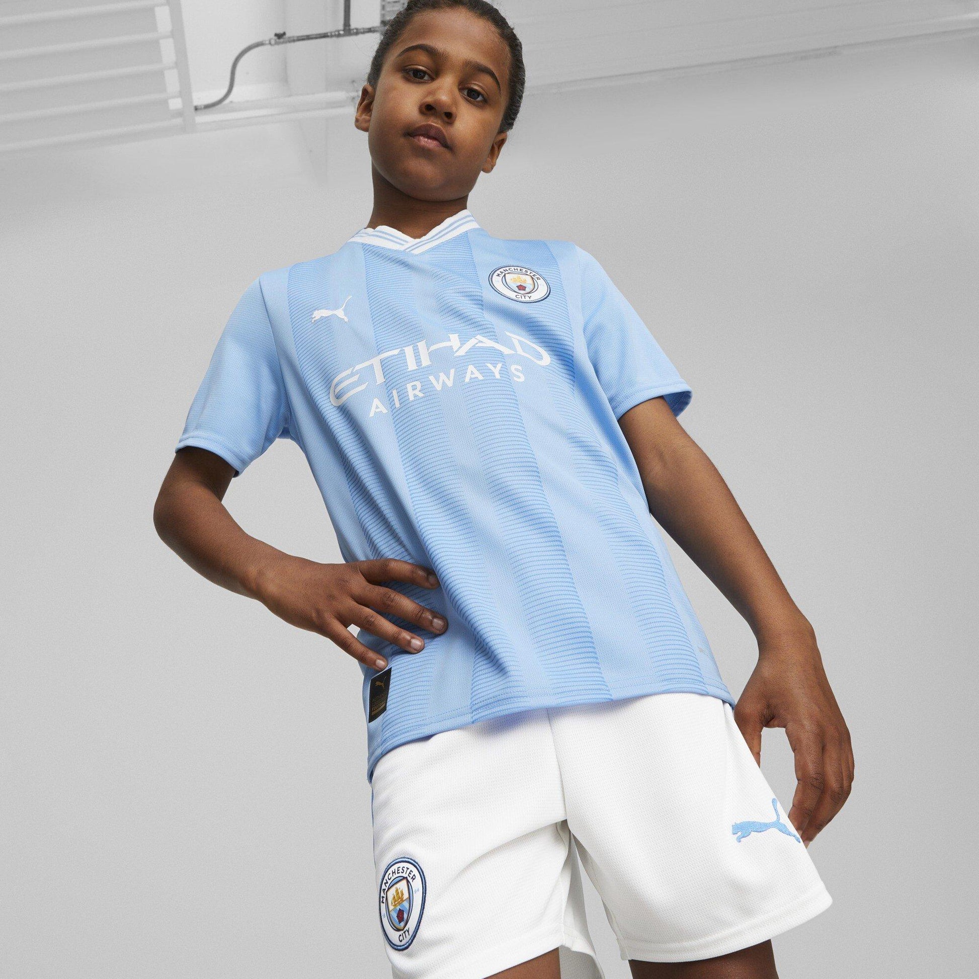 Puma MCFC Home Jersey Replica Jr